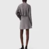 2-in-1 knit mini dress