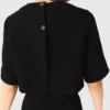 2-in-1 shiny tweed dress