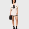 2-in-1 tweed dress