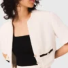 2-in-1 tweed dress