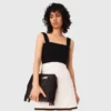 2-in-1 tweed dress