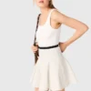 2-in-1 tweed dress
