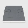 A-line poplin skirt with ruffle A-line poplin skirt with ruffle