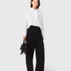 Balloon suit trousers
