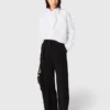 Balloon suit trousers