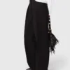 Balloon suit trousers