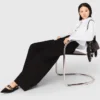 Balloon suit trousers