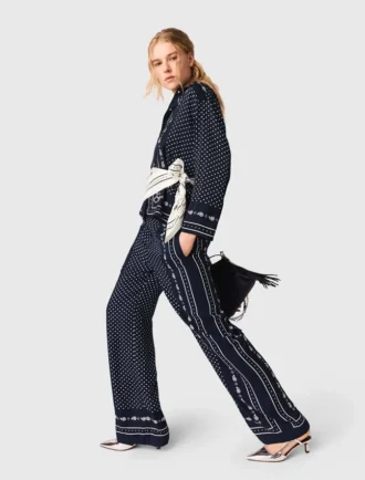 Bandana print pants