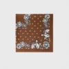 Bandana print silk scarf Bandana print silk scarf
