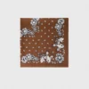 Bandana print silk scarf Bandana print silk scarf