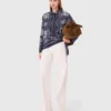 Bandana printed blouse