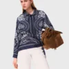 Bandana printed blouse