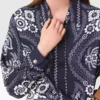 Bandana printed blouse