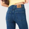 Beaded bootcut jeans