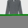 Beaded-collar short knit dress Beaded-collar short knit dress