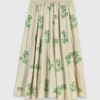 Beaded technical skirt