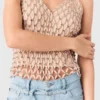Beaded top with lining Beaded top with lining