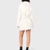 Belted short coat Belted short coat