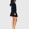 Boat neck cable-knit cardigan Boat neck cable-knit cardigan