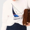 Boat print T-shirt Boat print T-shirt