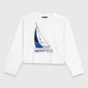Boat print T-shirt Boat print T-shirt