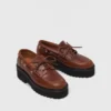 Boat shoes with chunky sole Boat shoes with chunky sole
