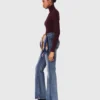 Bootcut jeans with zip pockets Bootcut jeans with zip pockets