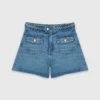 Braided denim shorts Braided denim shorts