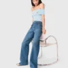 Braided flared jeans Braided flared jeans