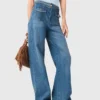 Braided flared jeans Braided flared jeans