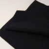 Button-up wool mix collar wrap