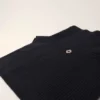 Button-up wool mix collar wrap