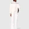 Cable-knit boat neck cardigan Cable-knit boat neck cardigan