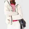 Cable-knit boat neck cardigan Cable-knit boat neck cardigan