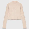 Cable-knit crop sweater Cable-knit crop sweater