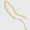Chain belt with new link Chain belt with new link