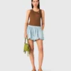 Chambray balloon skort Chambray balloon skort