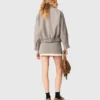 Checked bomber jacket