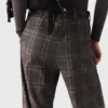 Checked suit trousers Checked suit trousers
