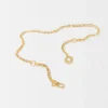 Clover logo chain belt Clover logo chain belt