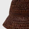 Colourful natural raffia bucket hat Colourful natural raffia bucket hat