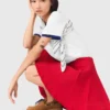 Compact knit short skirt