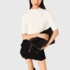 Cotton and silk ribbed top Cotton and silk ribbed top