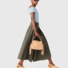 Cotton pleated maxi skirt Cotton pleated maxi skirt