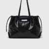 Crackled leather M Tote bag Crackled leather M Tote bag