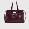 Crackled leather M Tote bag Crackled leather M Tote bag