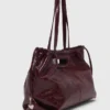 Crackled leather M Tote bag Crackled leather M Tote bag