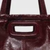 Crackled leather M Tote bag Crackled leather M Tote bag