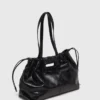Crackled leather M Tote bag Crackled leather M Tote bag