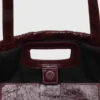 Crackled leather M Tote bag Crackled leather M Tote bag